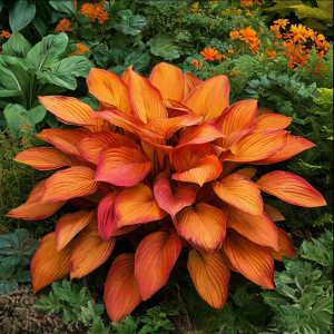 Хоста Солнечный Нектар купить по цене от 605р. в интернет-магазине «Посадика» с доставкой почтой в в Ейске и по всей России – [изображение №1].